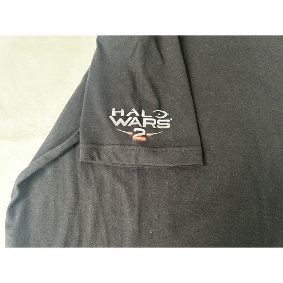 NWT Rare Halo Wars 2 T-Shirt Black Medium Graphic Tee 2016 - Picture 7 of 8